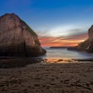 Sharkfin Beach Blue Hour